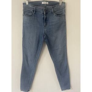 Ann Taylor LOFT Made And Loved Legging Jeans Women's 27/4 Blue Stone Mid Rise